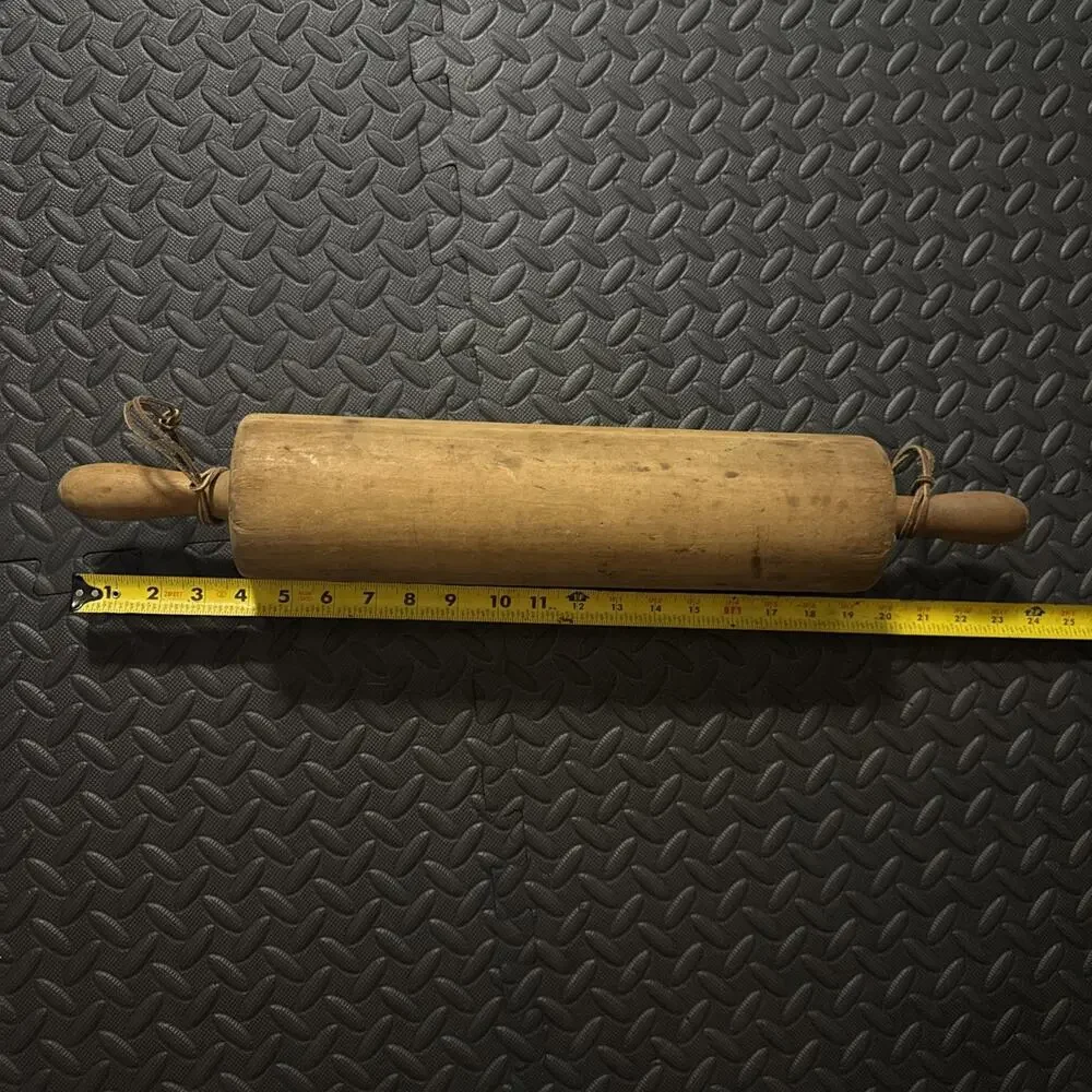 Vintage Rolling Pin 24” X 4”